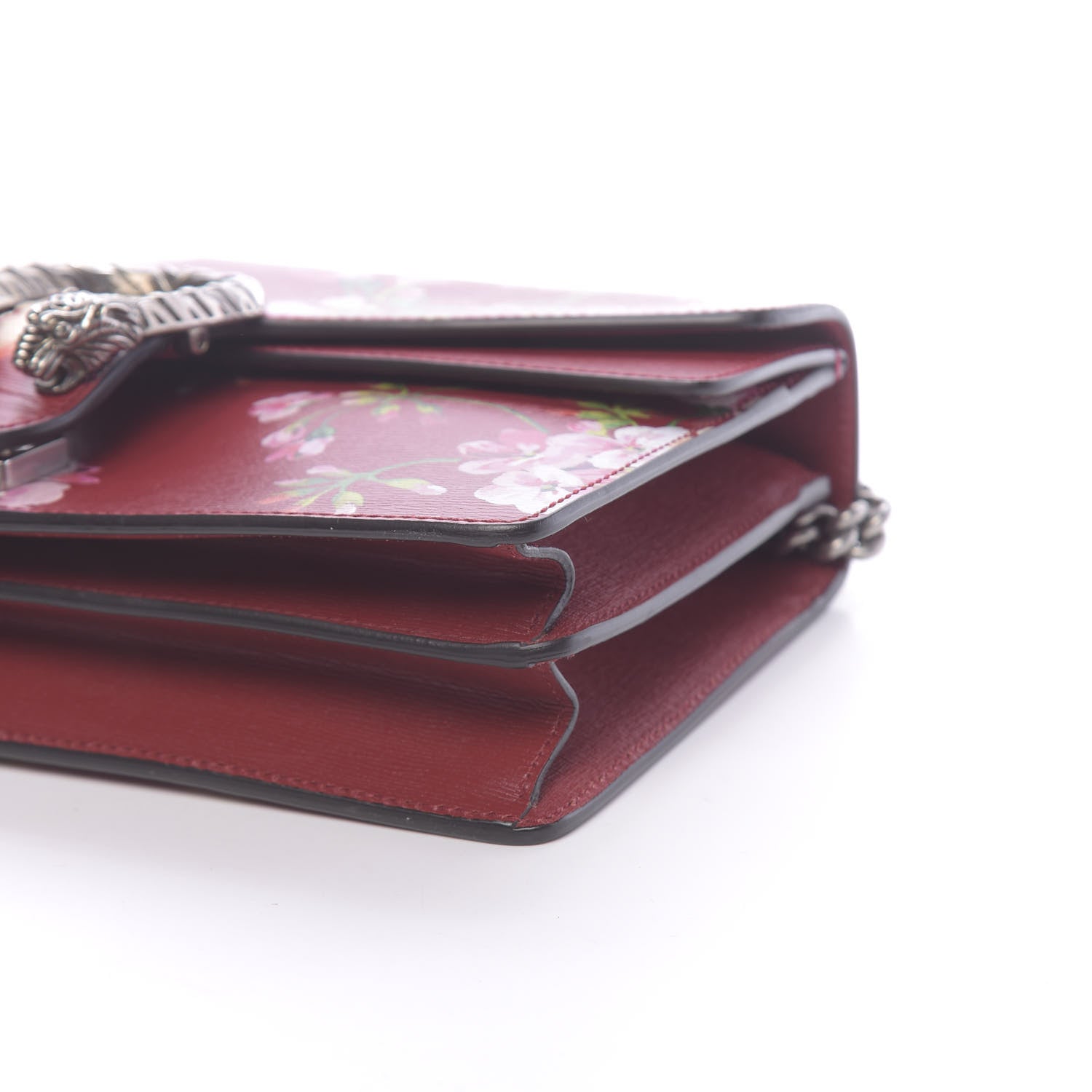 Gucci Calfskin Blooms Print Small Dionysus Shoulder Bag Romantic Cherry Multicolor 9 of 10