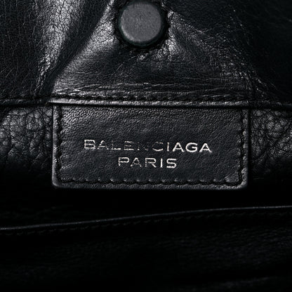 Balenciaga Calfskin Papier Mini A4 Tote Black 6 of 15