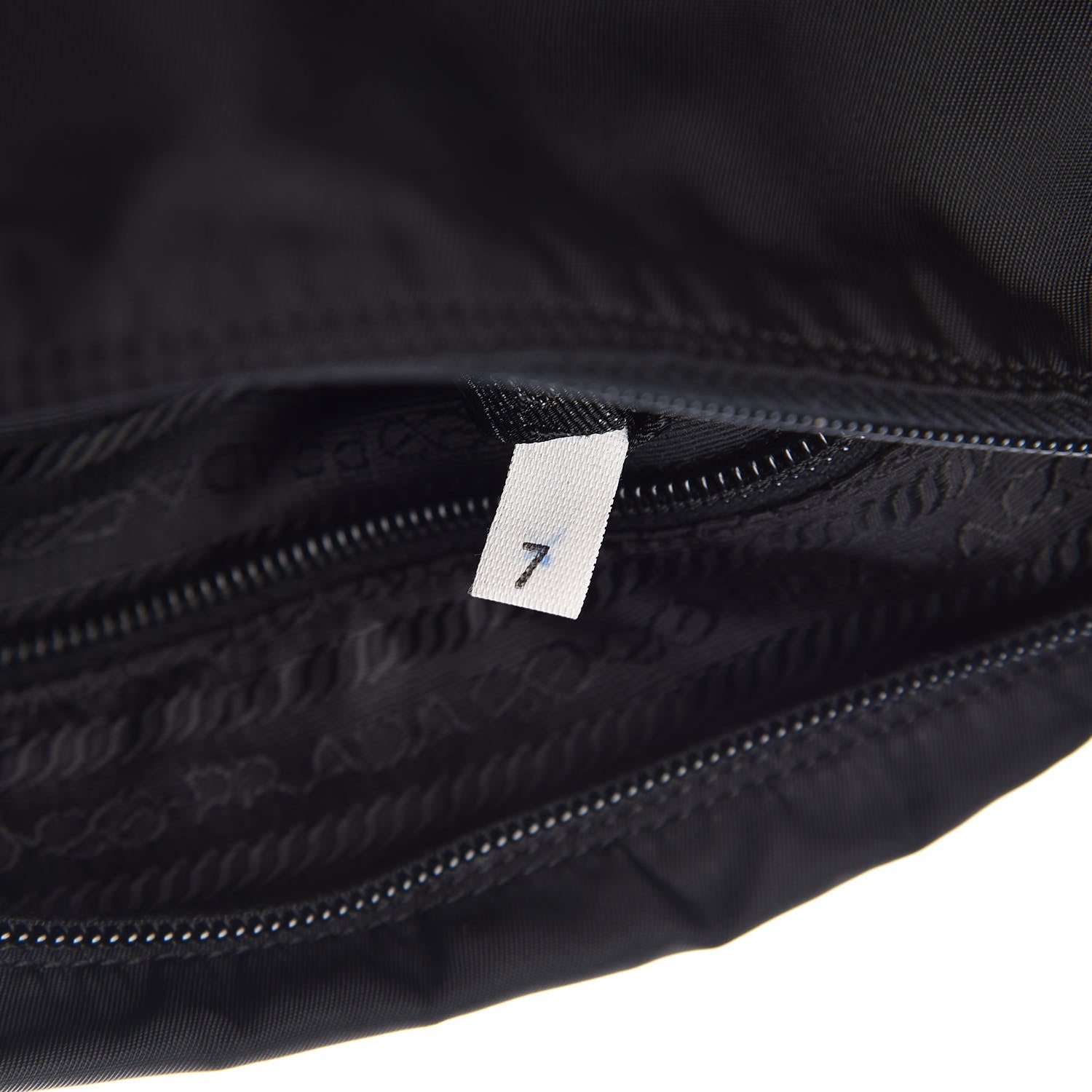 Prada Tessuto Nylon Messenger Bag Black 7 of 10