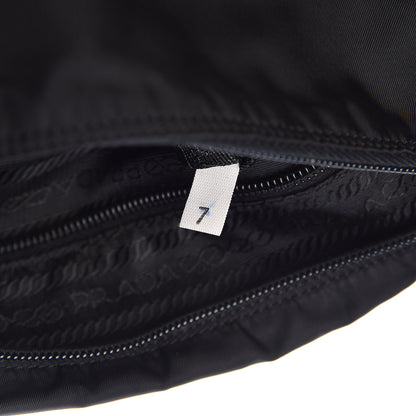 Prada Tessuto Nylon Messenger Bag Black 7 of 10