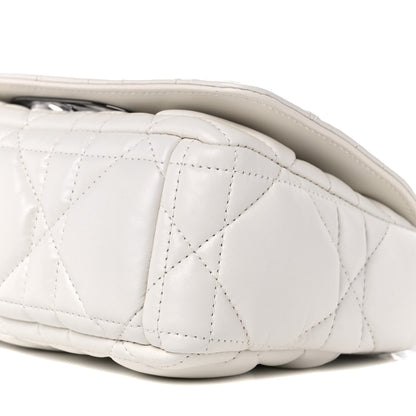 Christian Dior Lambskin Cannage Small Caro Bag Ivory 9 of 10