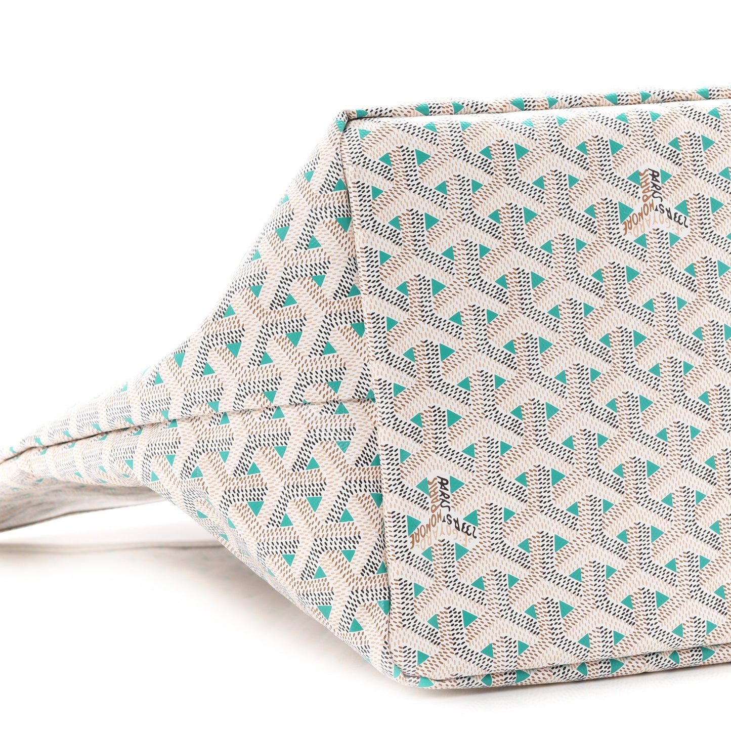 Goyardine Saint Louis Claire Voie GM White Opaline