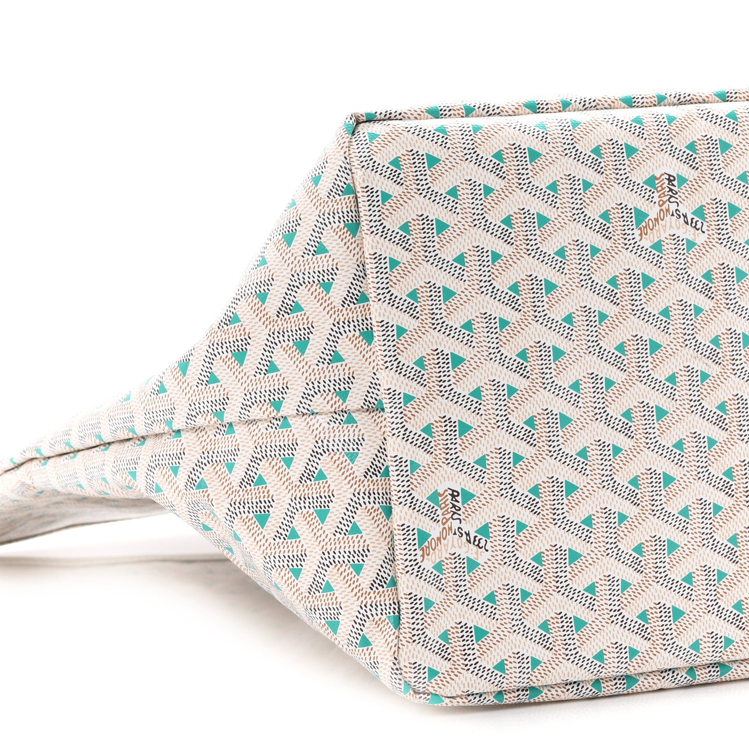Goyard Goyardine Saint Louis Claire Voie GM White Opaline 10 of 11