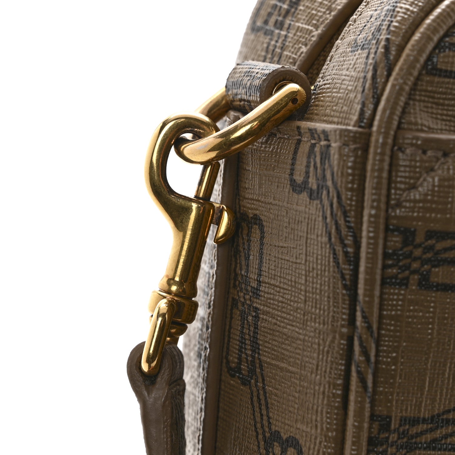 Balenciaga Coated Canvas BB Monogram Medium Signature Camera Bag