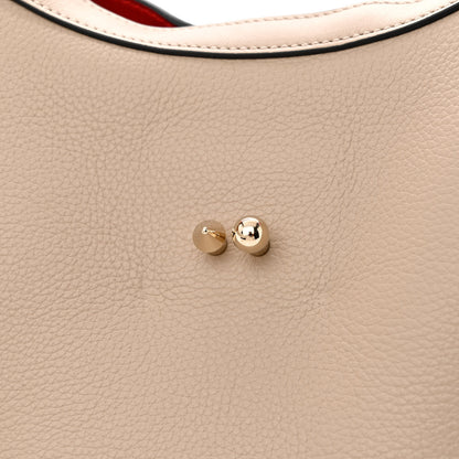 Christian Louboutin Grained Calfskin Carasky Shoulder Bag Feve 12 of 12