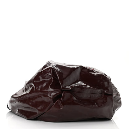 Chanel Vinyl Large Stretch Spirit Cabas Burgundy 4 of 10