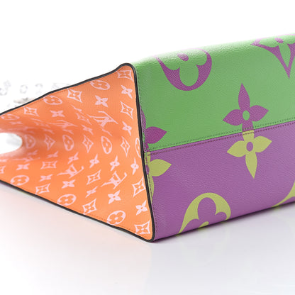 Louis Vuitton Monogram Giant Onthego GM Pink Lilac 7 of 8