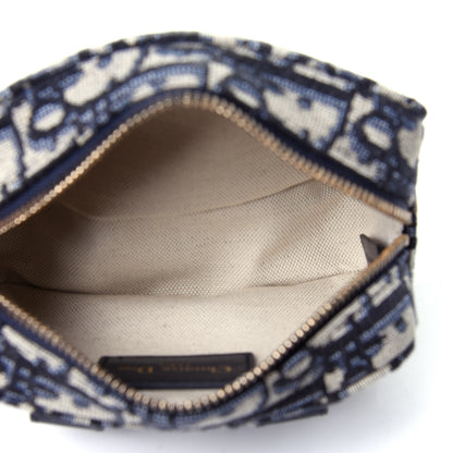 Christian Dior Oblique Belt Pouch Blue 5 of 13