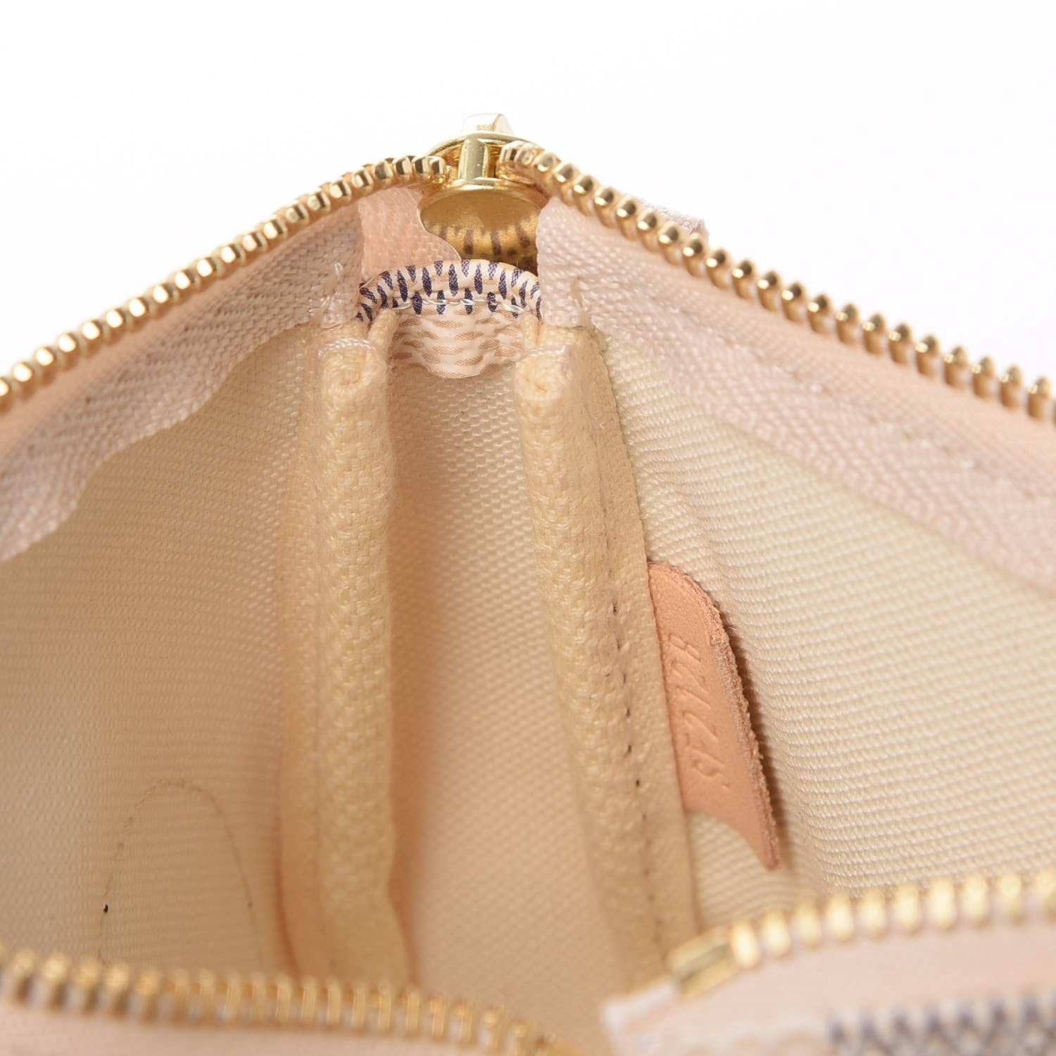 Louis Vuitton Damier Azur Summer Trunks Knokke Mini Pochette Accessories 9 of 9