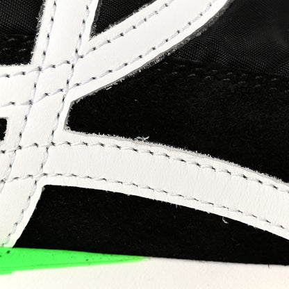 Loewe Suede Nylon Womens Flow Runner Sneakers 41 Black Neon Green 13 of 14