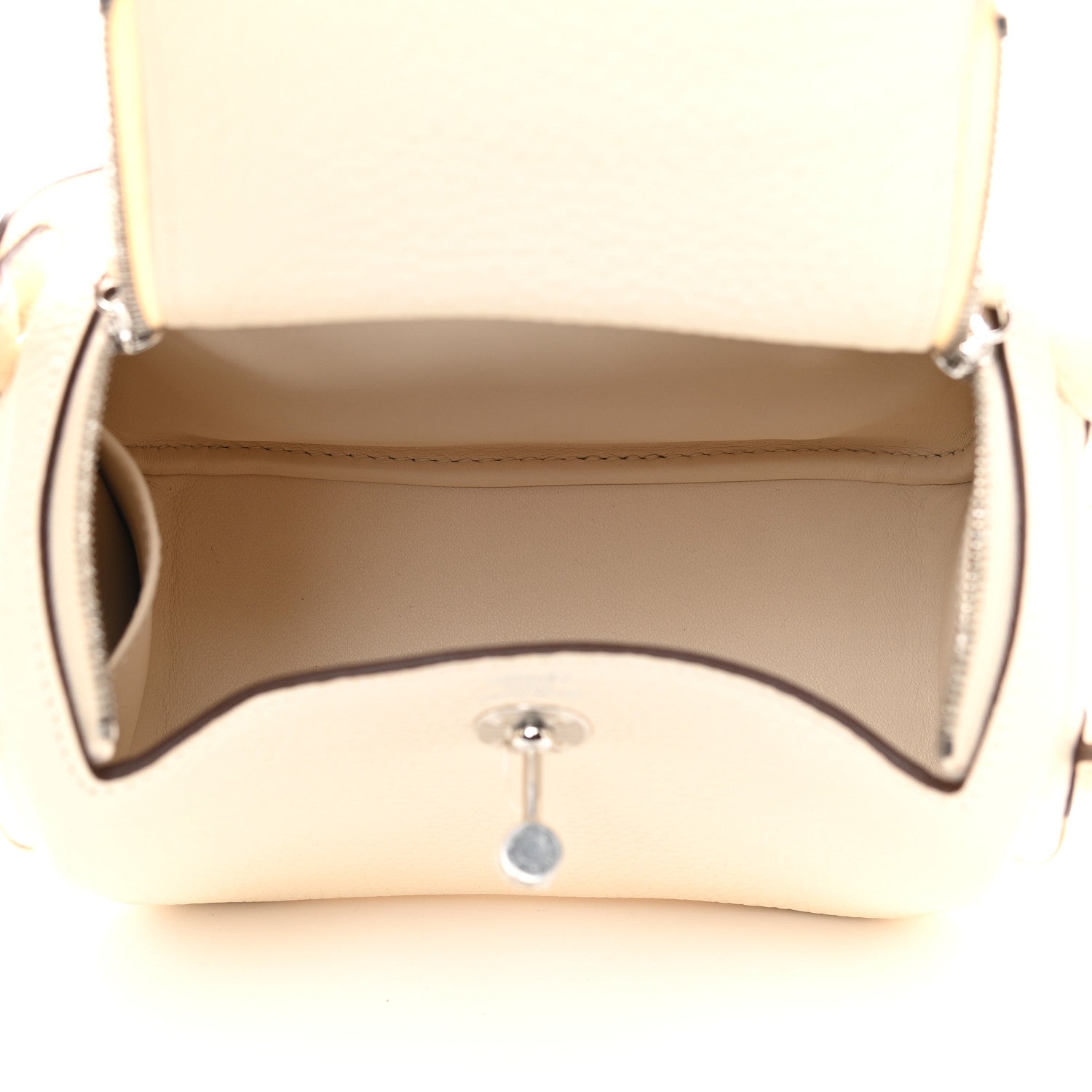 Hermes Taurillon Clemence Mini Lindy 20 Nata 4 of 7
