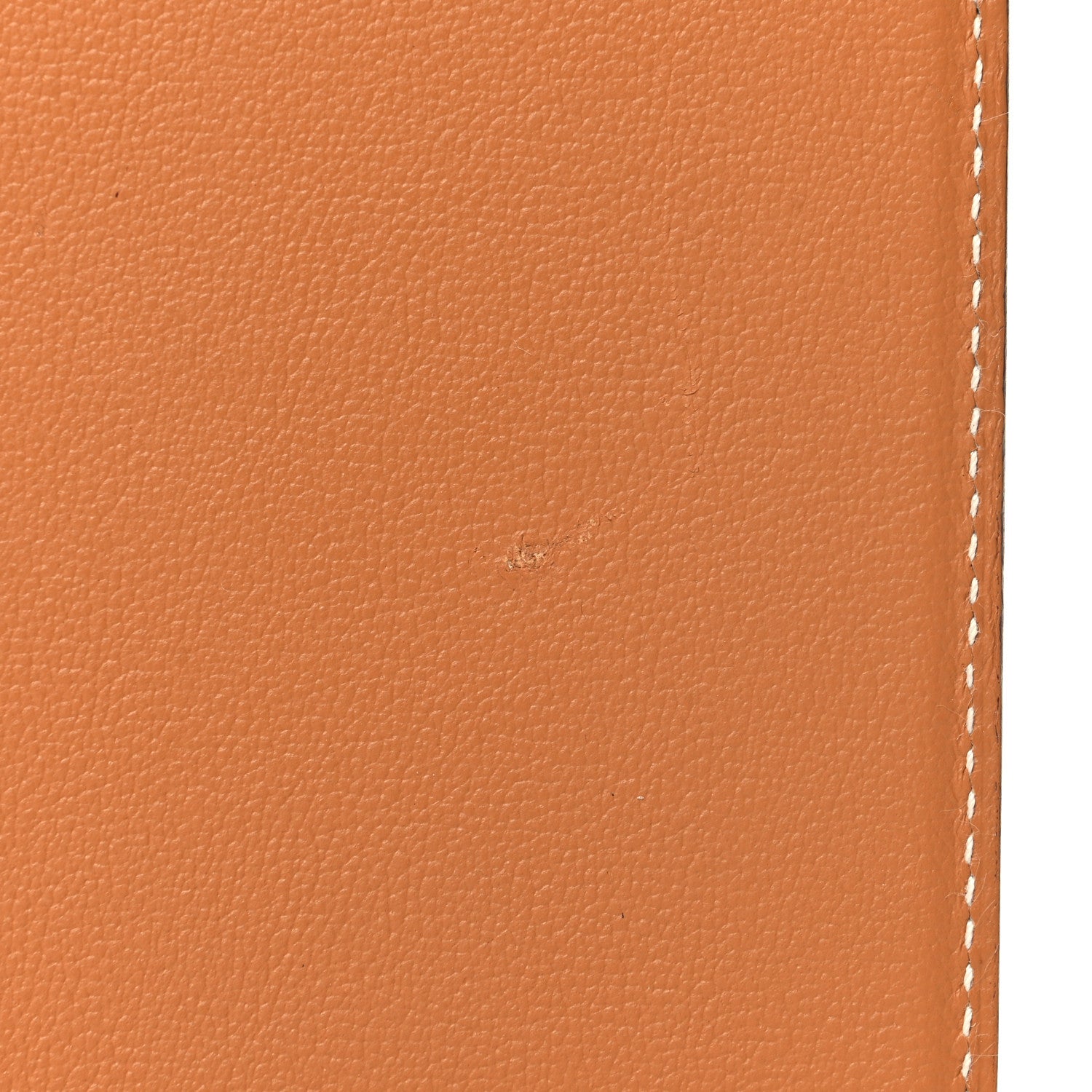 Hermes Swift Stitched Elephant MagSafe Card Holder Gold 6 of 7