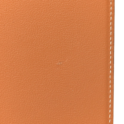 Hermes Swift Stitched Elephant MagSafe Card Holder Gold 6 of 7