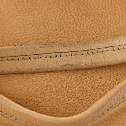 Prada Vitello Daino Studded Hobo Sabbia 11 of 15