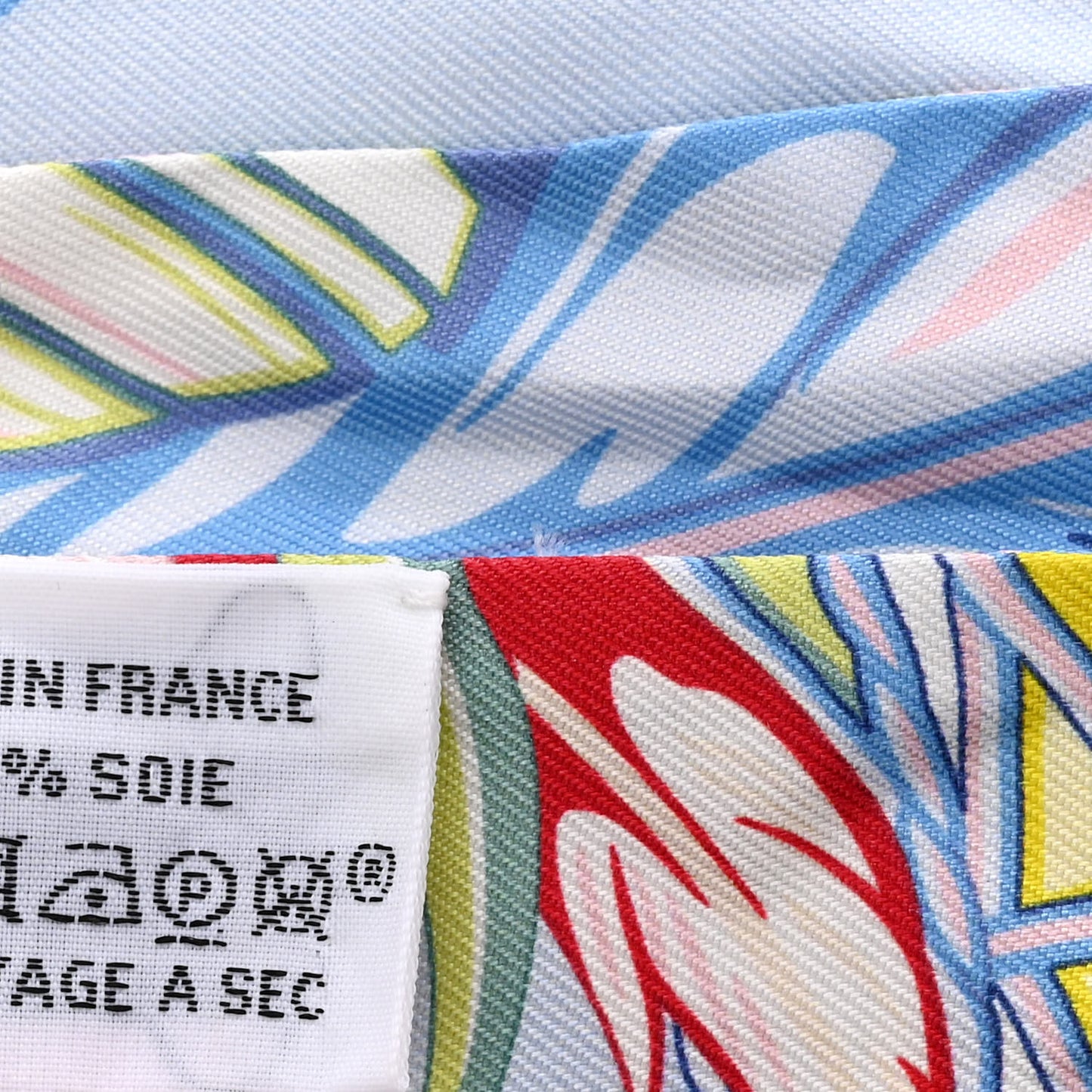Silk La Danse Pacifique Twilly Bleu Ciel Vert Rose