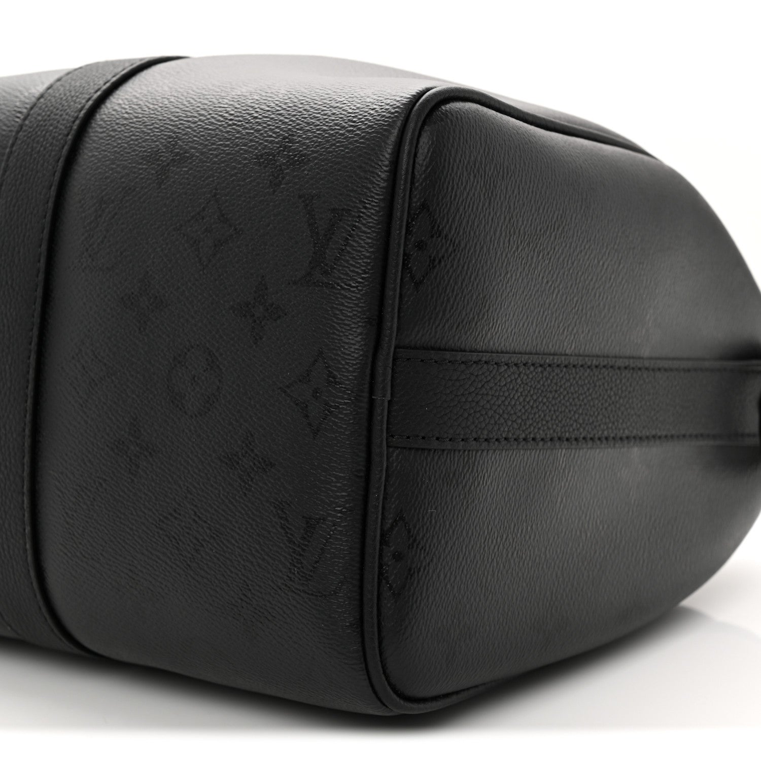 Louis Vuitton Monogram Midnight Keepall Bandouliere 35 Black 9 of 10