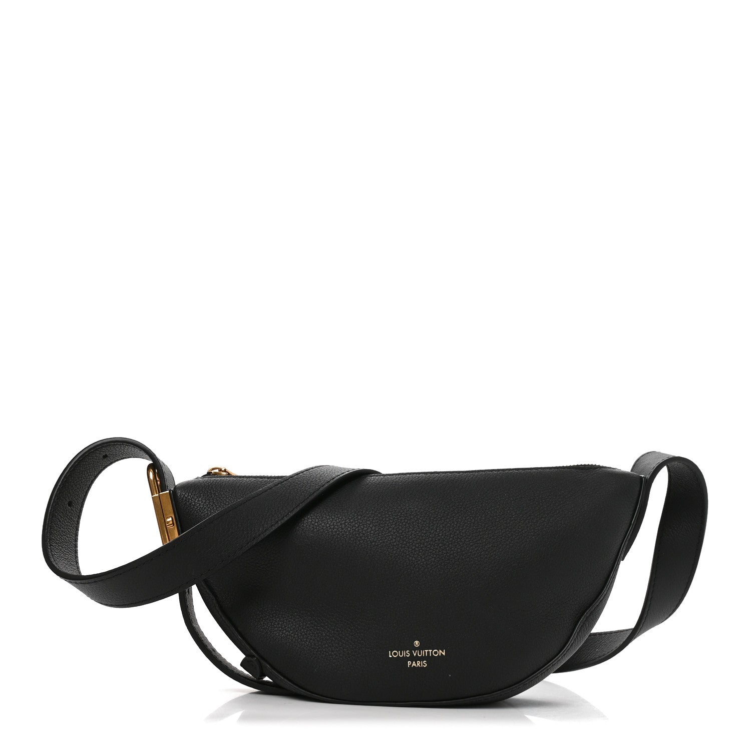 Louis Vuitton Smooth Calfskin Low Key Bumbag Black 1 of 9