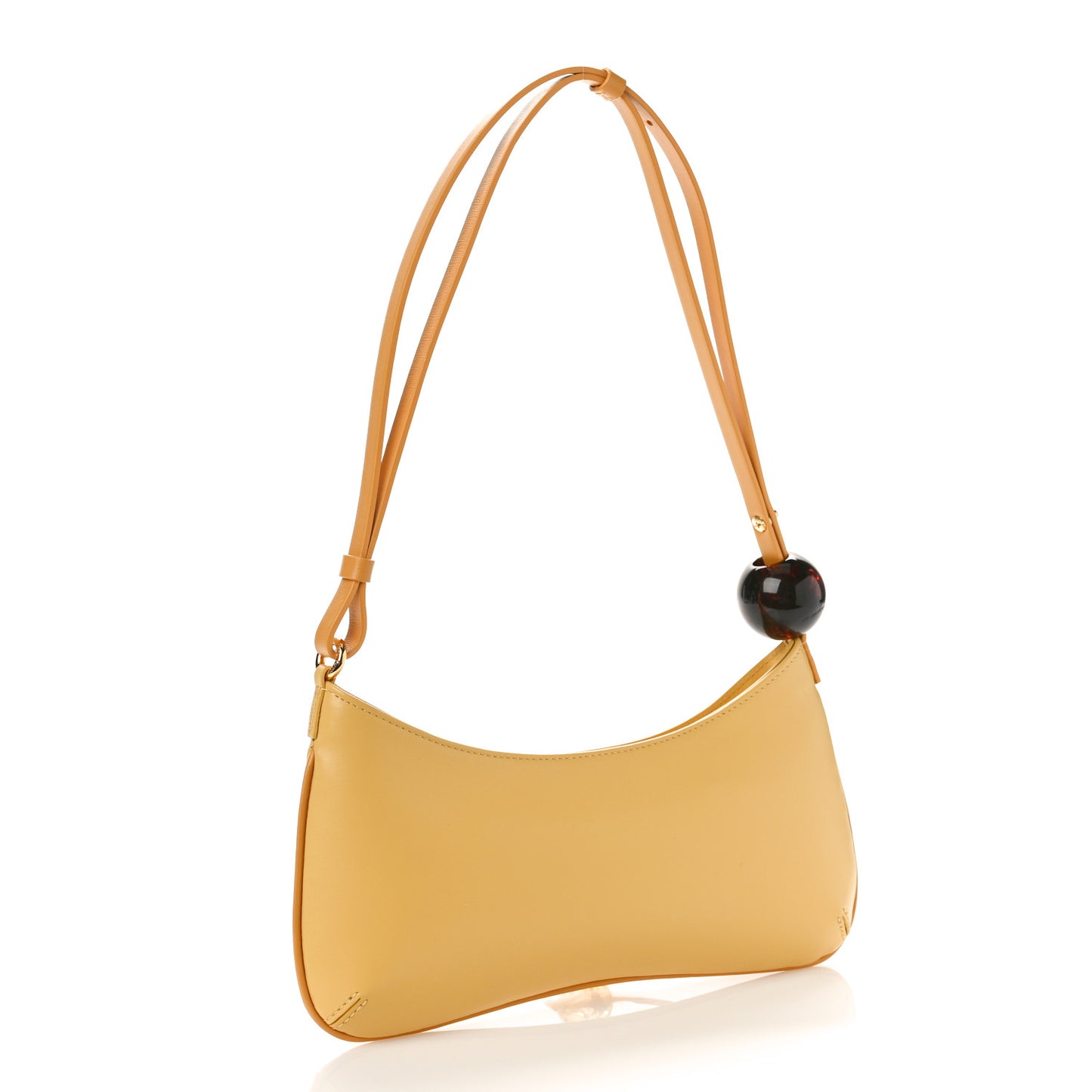 Smooth Calfskin Le Bisou Perle Dusty Yellow