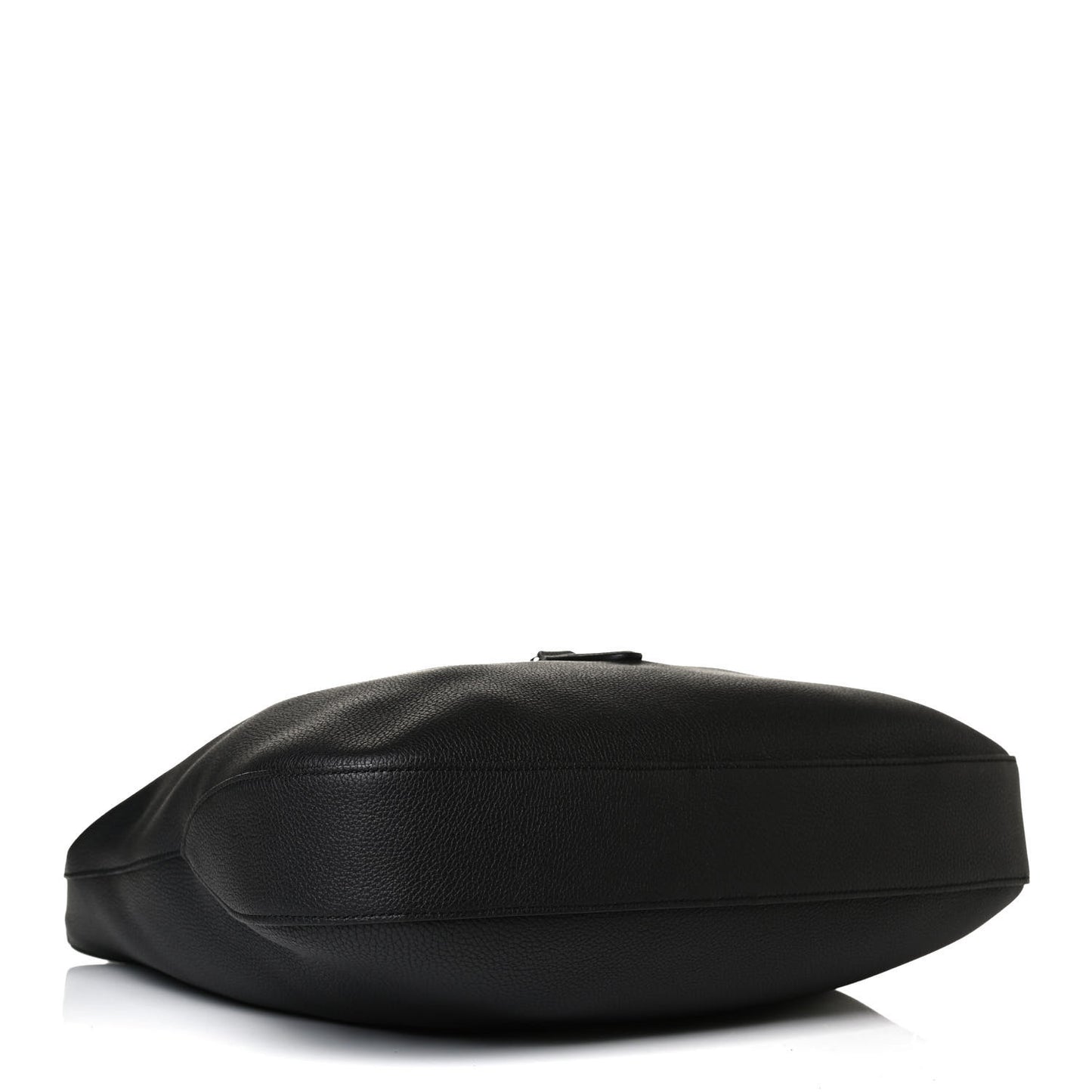 Soft Grained Calfskin Large Jackie Hobo Black