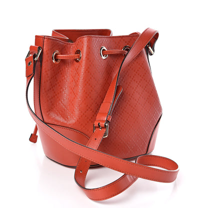 Gucci Hilary Lux Bright Diamante Small Bucket Bag Tabasco 3 of 11