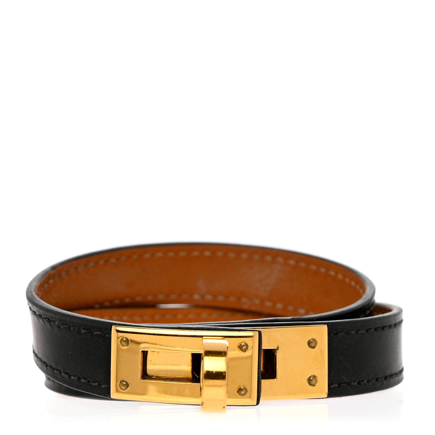 Box Kelly Double Tour Bracelet T3 Black