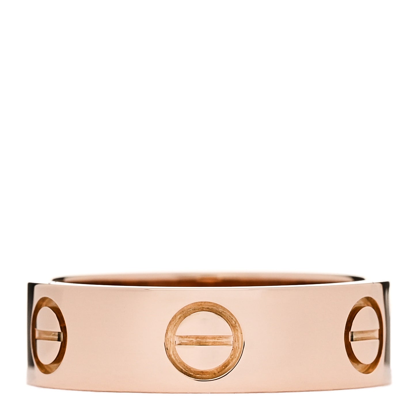 18K Pink Gold 5.5mm LOVE Ring 52 6