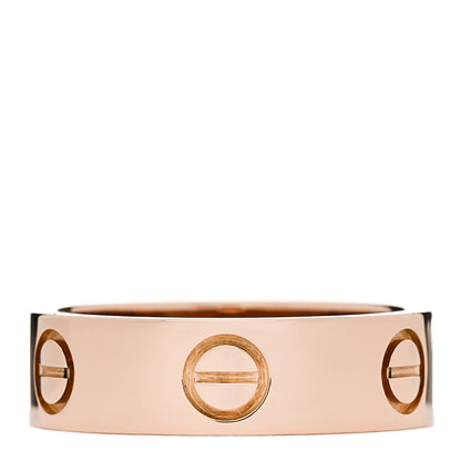 Cartier 18K Pink Gold 5.5mm LOVE Ring 52 6 1 of 4