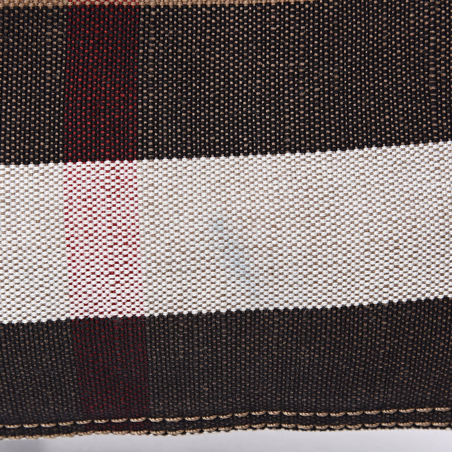 Burberry Overdyed Canvas Mega Check Medium Chiltern Backpack Tan 7 of 8
