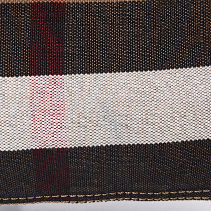 Burberry Overdyed Canvas Mega Check Medium Chiltern Backpack Tan 7 of 8