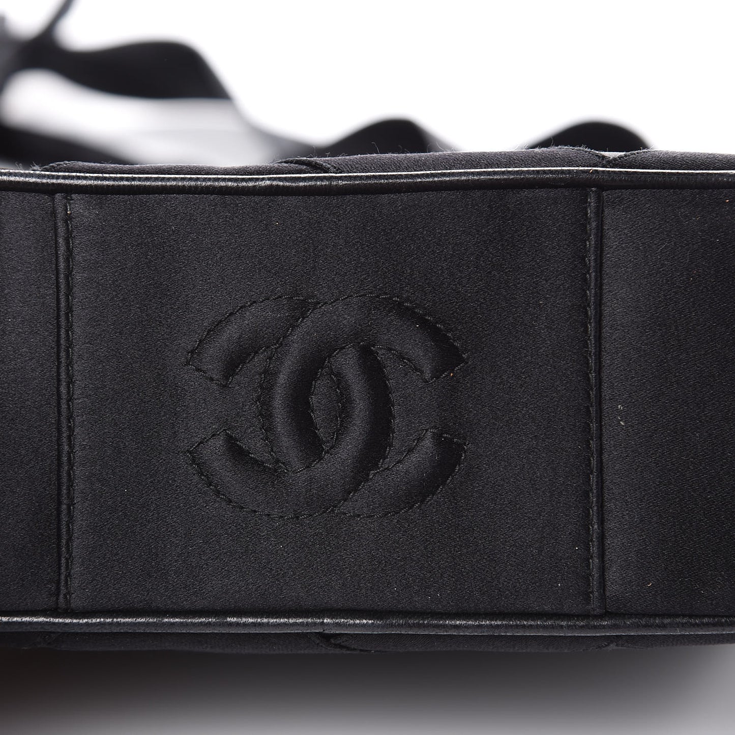 Satin Bow Camera Case Black