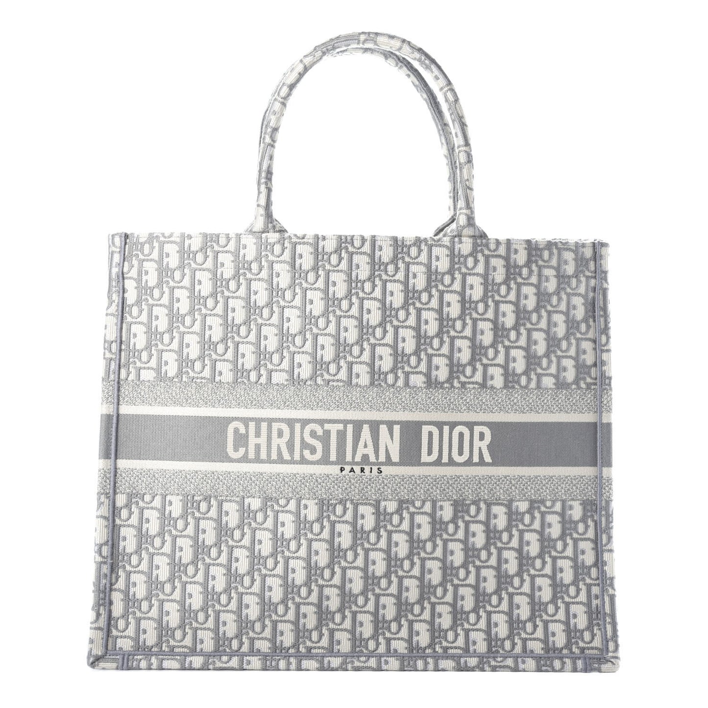 Oblique Large Book Tote Grey