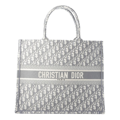 Christian Dior Oblique Large Book Tote Grey 1 of 9
