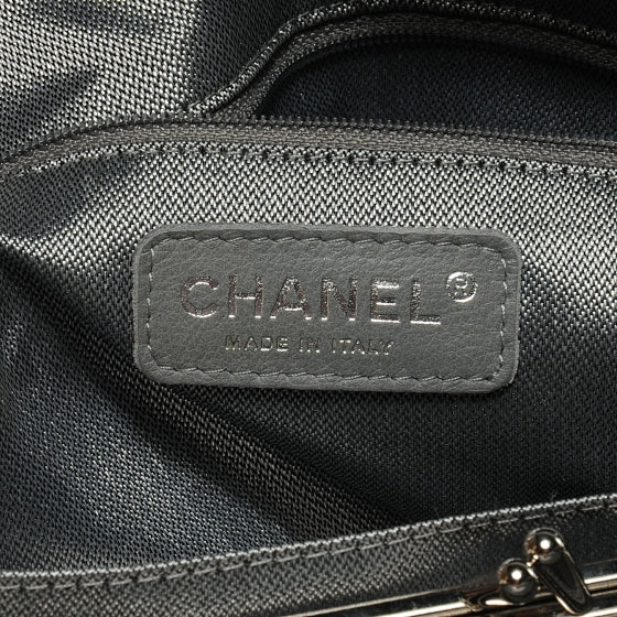 Chanel Lambskin Vertical Quilted Mademoiselle Camera Case Green 5 of 7