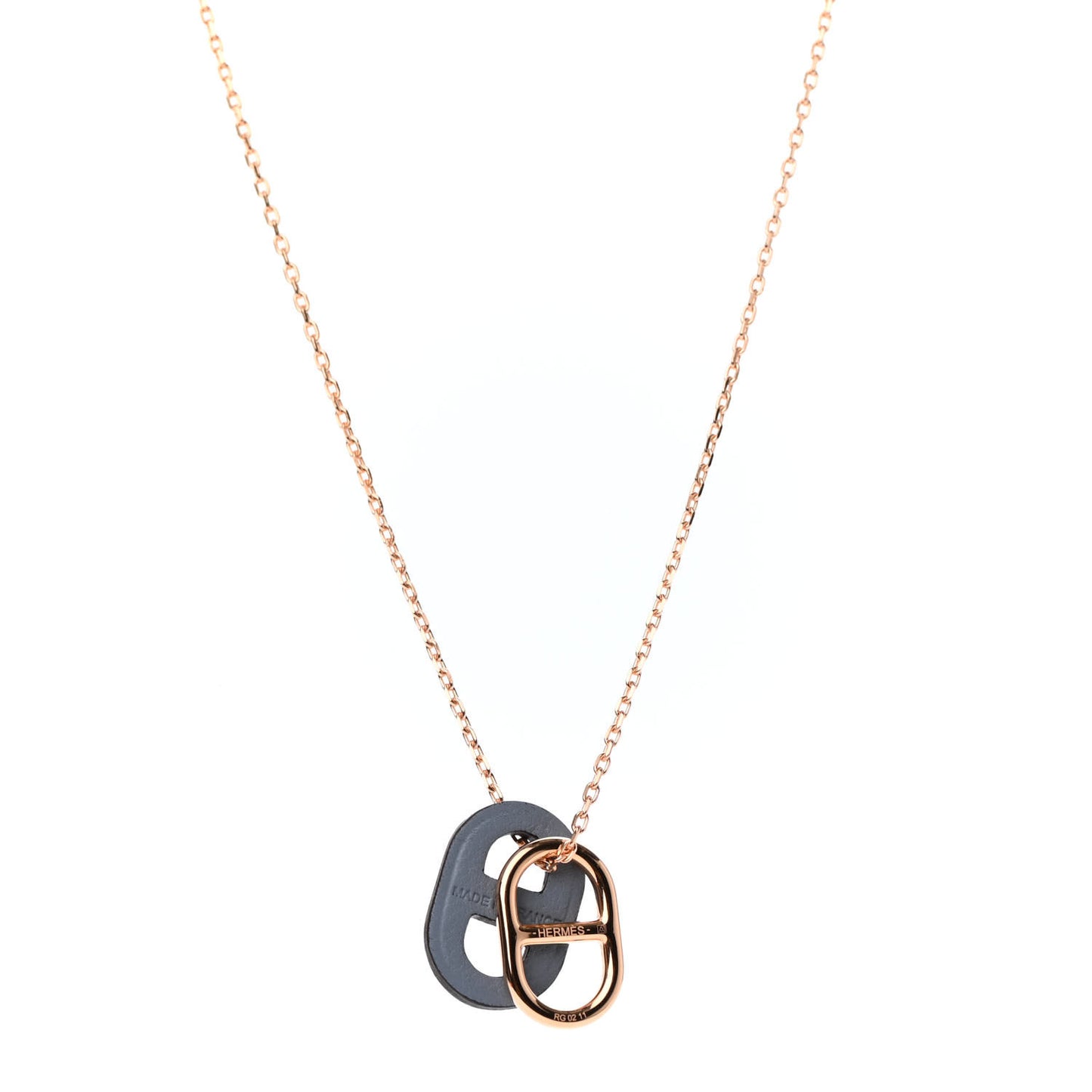 Swift O'Maillon Pendant Necklace Bleu Lin
