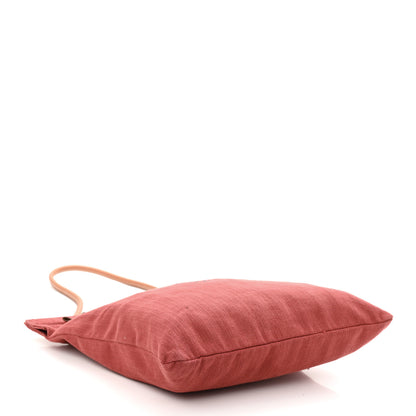 Hermes Canvas Swift Aline Grooming Bag Rouge H Gold 4 of 13
