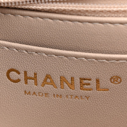 Chanel Lambskin Quilted Mini Rectangular Flap Pink 6 of 10