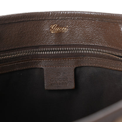 Gucci Monogram Piston Lock Tote Brown 6 of 9