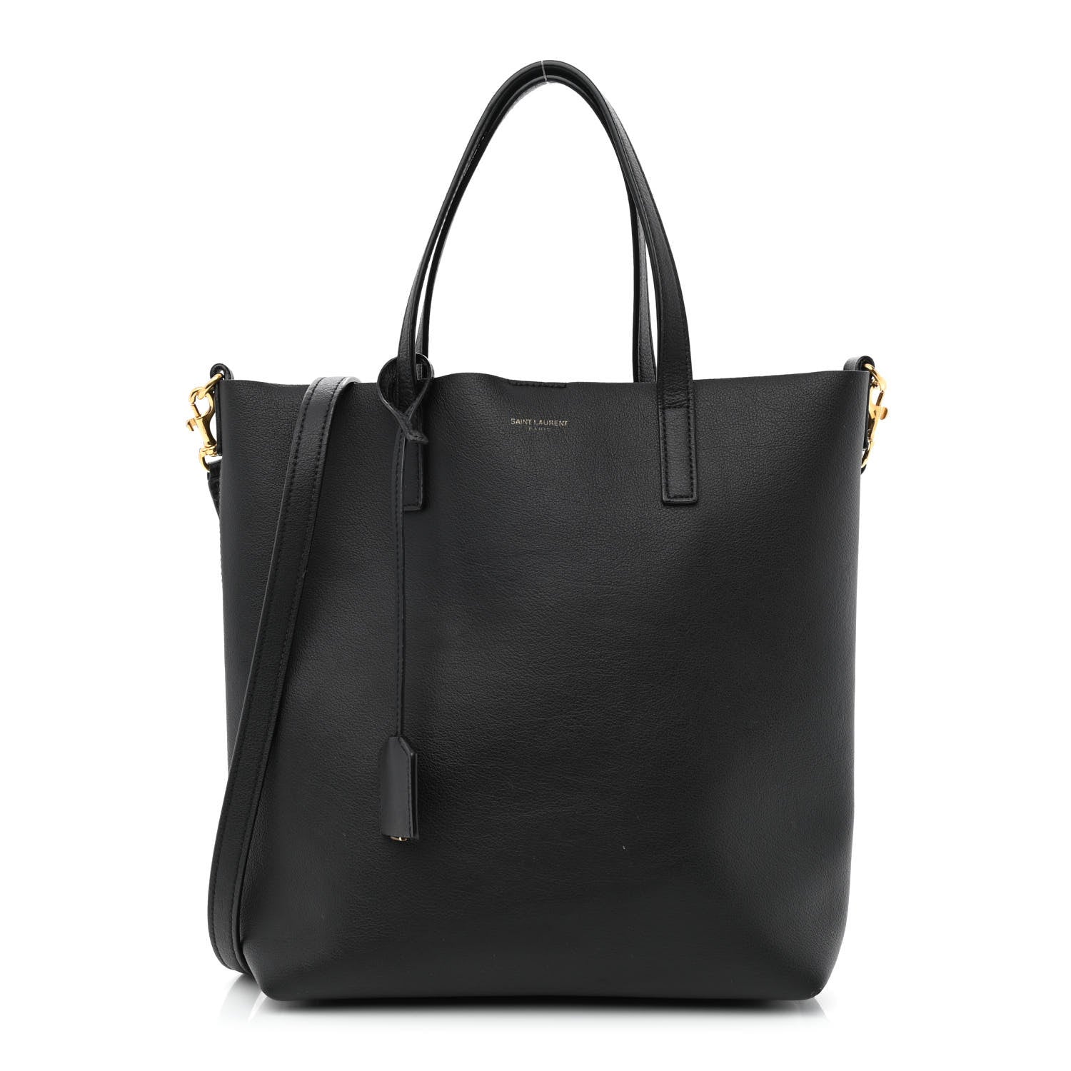 Saint Laurent Calfskin Toy Shopping Tote Black 1 of 11