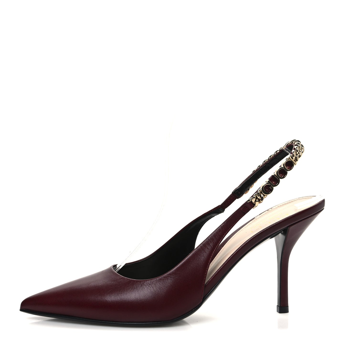 Malaga Kid Nappa Signoria Slingback Pumps 38 Rosso Ancora