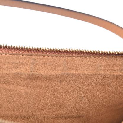 MCM Visetos Liz Shopper Tote Pouch Cognac 8 of 13