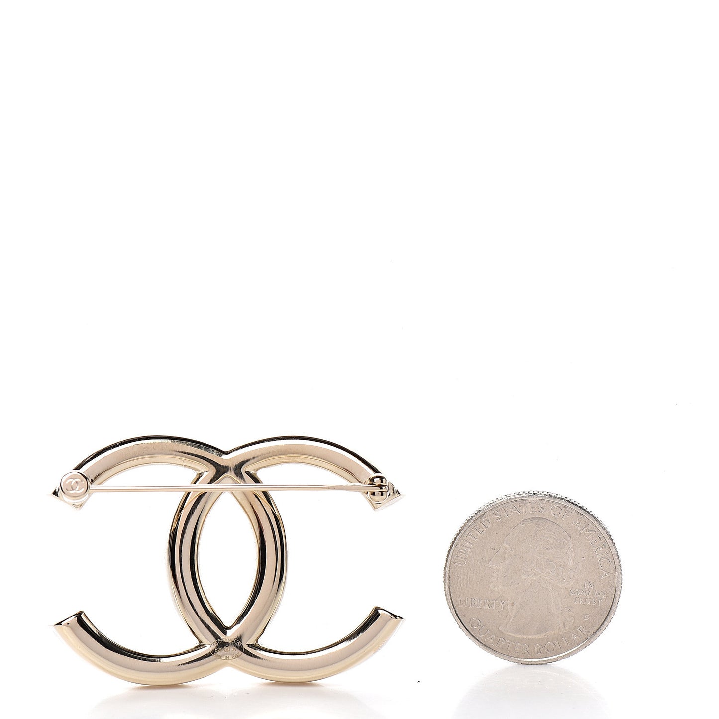 Baguette Crystal High Society CC Earrings Gold