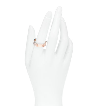 Cartier 18K Pink Gold 5.5mm LOVE Ring 58 8.25 2 of 4