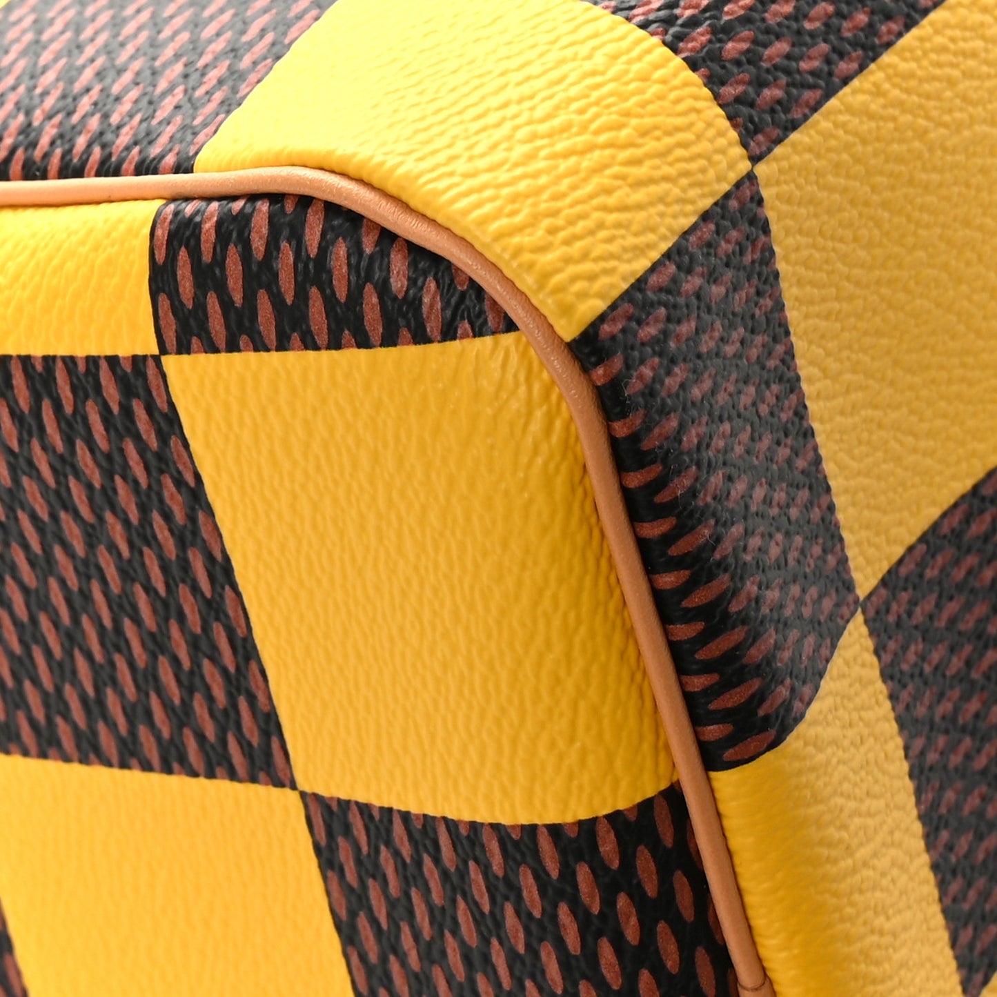 LOUIS VUITTON Damier Pop Speedy Bandouliere 25 Jaune Mat