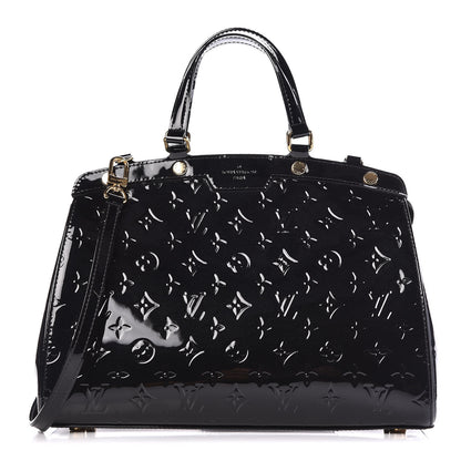 Louis Vuitton Vernis Brea MM Black 1 of 13