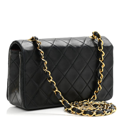 Chanel Lambskin Quilted Single Flap Black 3 of 9