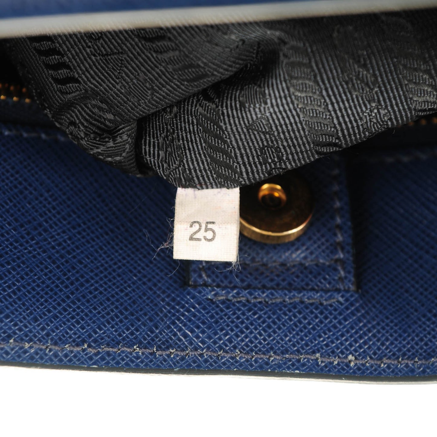 Saffiano Lux Large Tote Bluette