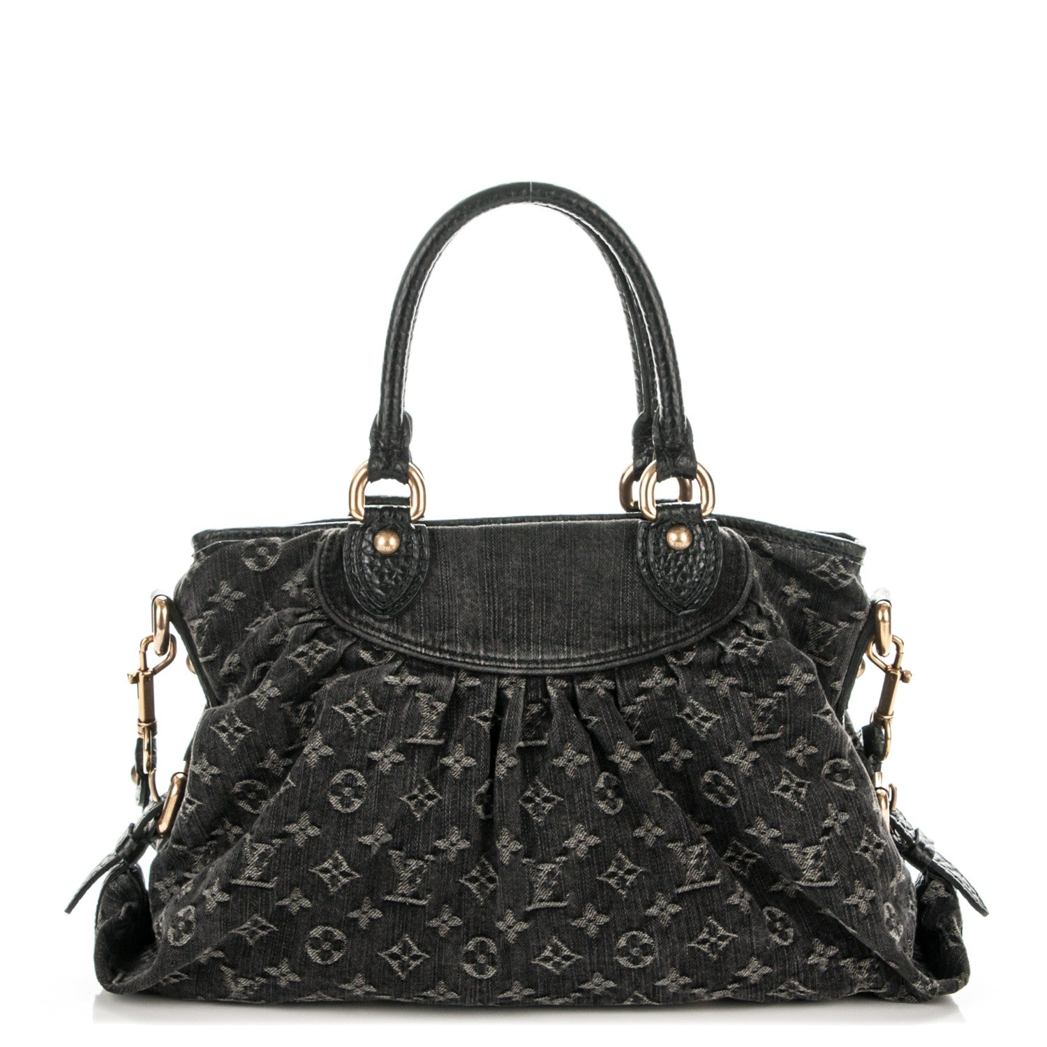 Louis Vuitton Denim Neo Cabby GM Black 1 of 6