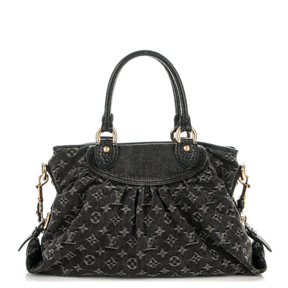 Louis Vuitton Denim Neo Cabby GM Black 1 of 6