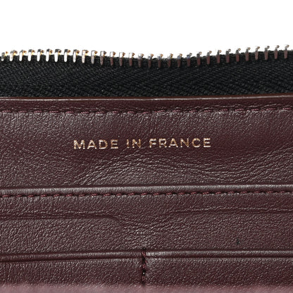 Chanel Caviar Quilted Large Gusset Zip Around Wallet Black 8 of 11