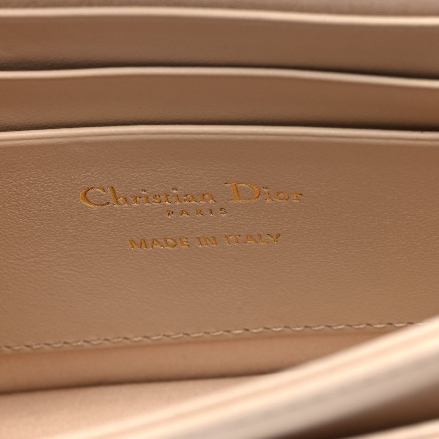 Calfskin Technical Fabric Beaded Embroidered Cannage Mini My Dior Top Handle Clutch Caramel Beige